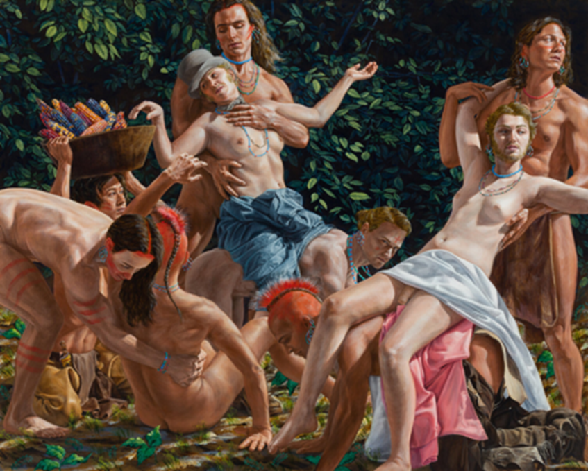 Kent Monkman, Gender Splendour, 2021
Acrylique sur toile, 122 cm x 152 cm
Courtoisie de l’artiste